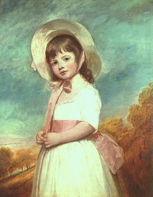 George Romney Miss Willoughby china oil painting image